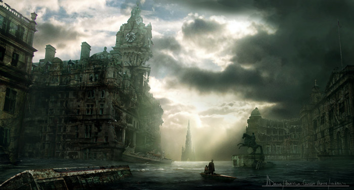 Boat-Matte-Painting-Balmoral-Under-Water